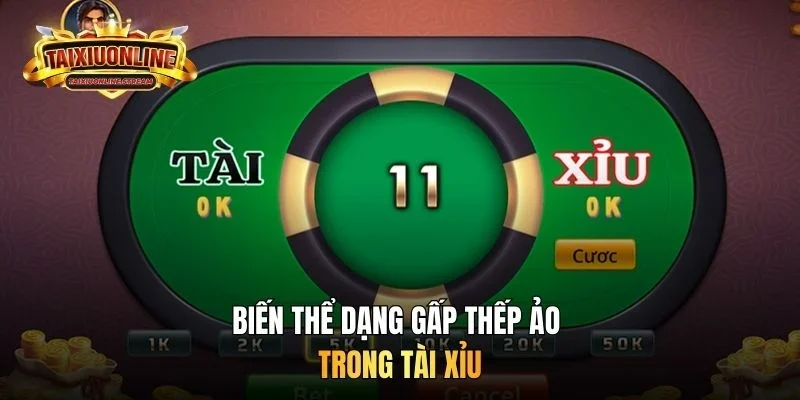 Biến thể dạng gấp thếp ảo trong tài xỉu